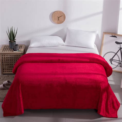 plush blanket red|small red throw blanket.